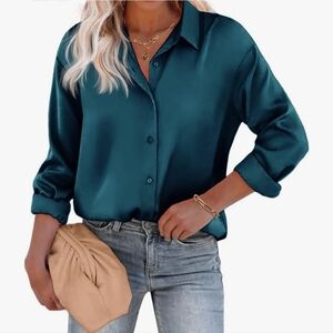 Gant Deep Blue Women's Button-Down Shirt